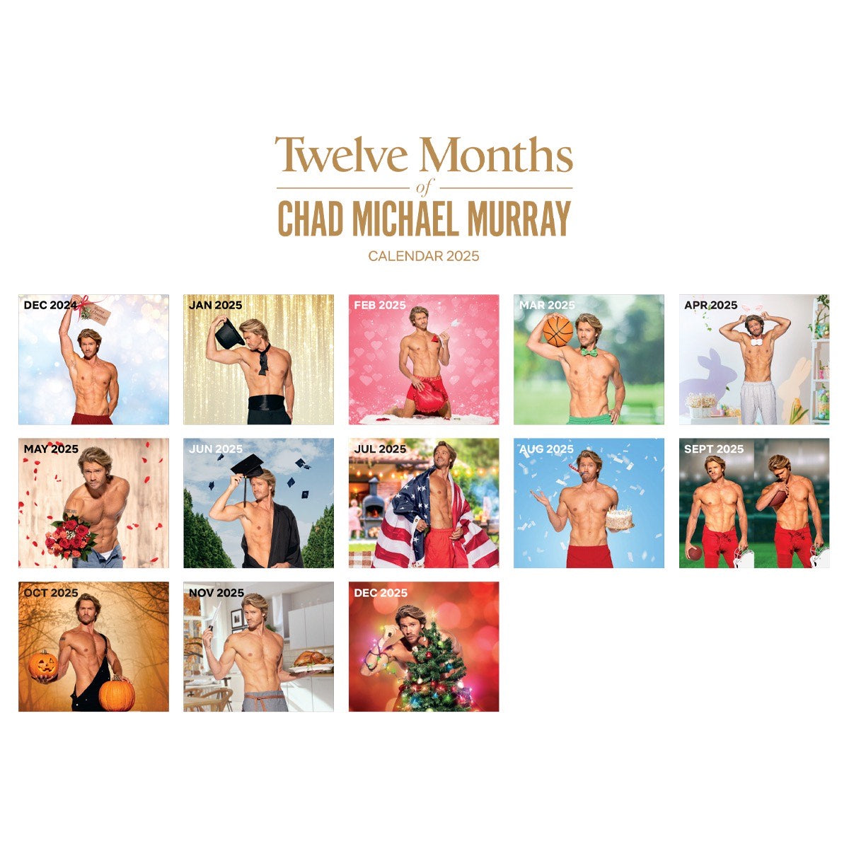 Twelve Months of CMM 2025 Calendar (AUTOGRAPHED)